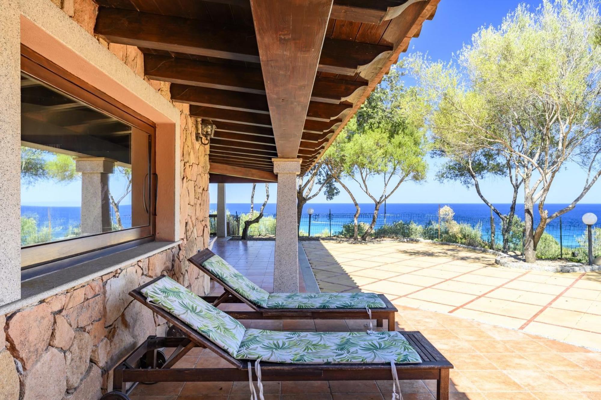Villa Il Panorama Di Orri Тортолі Екстер'єр фото
