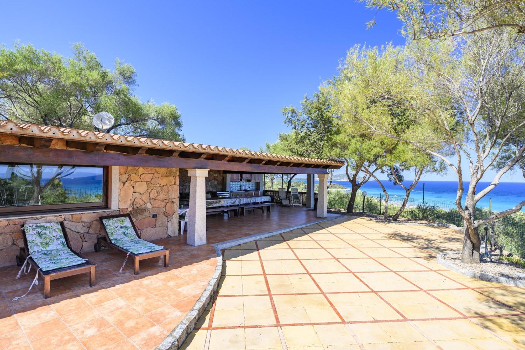 Villa Il Panorama Di Orri Тортолі Екстер'єр фото